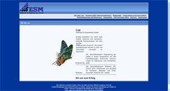 Desktop Screenshot of esm-gmbh.com